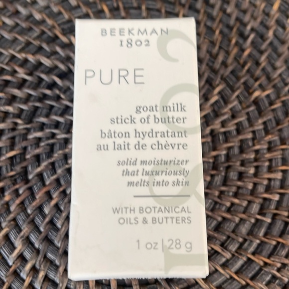 Nib Beekman 1802 Goat milk Pure Stick of butter- 1oz - Picture 1 of 6
